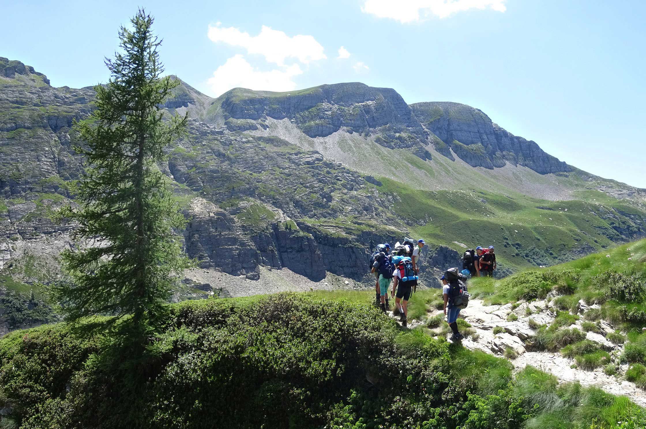 Campi e vacanze per bambini e ragazzi trekking